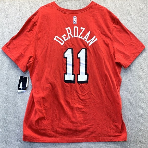 Nike Chicago Bulls DeMar DeRozan NBA Jersey Shirt Red City Edition - Picture 7 of 8
